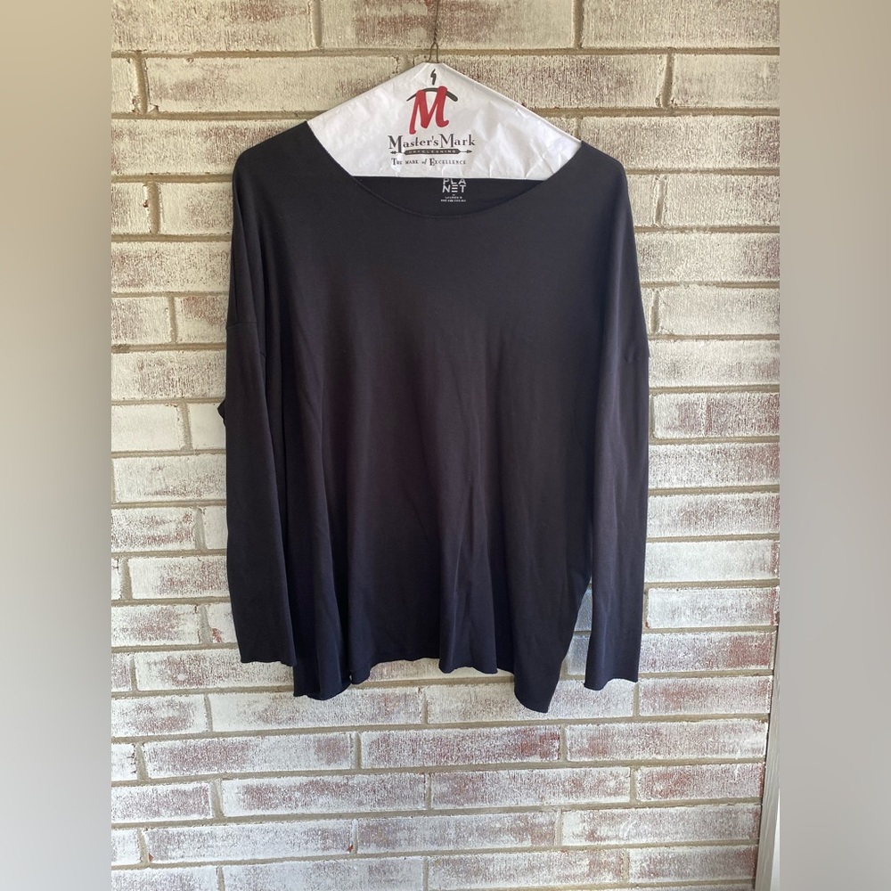 Planet by Lauren G Boxy Tee Long Sleeve